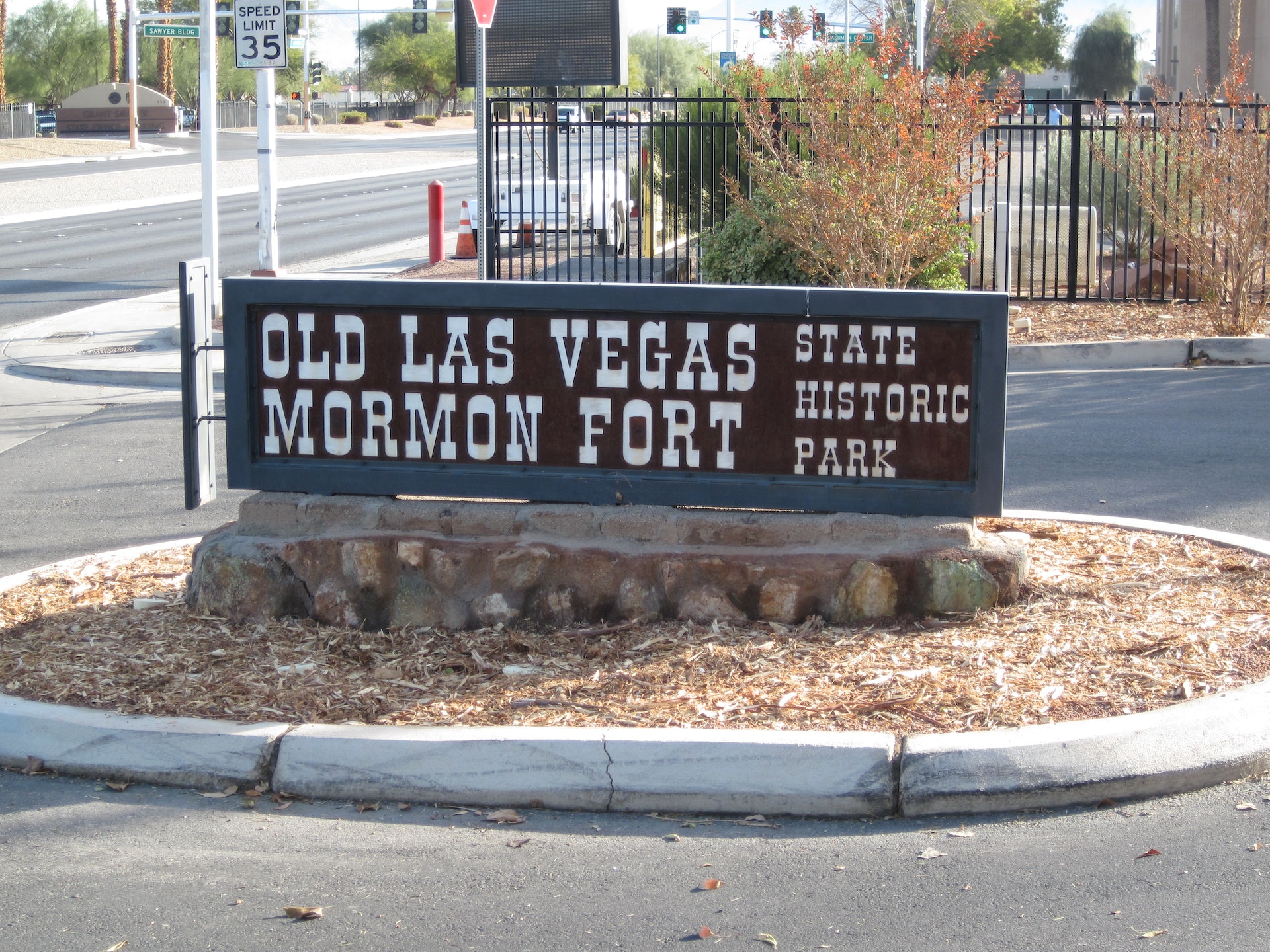 Old Las Vegas Mormon Fort, a Nevada State Park located near Henderson ...