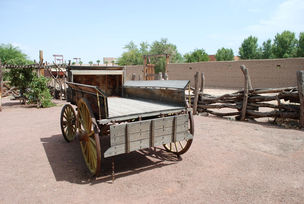 Old Las Vegas Mormon Fort, a Nevada State Park located near Henderson ...